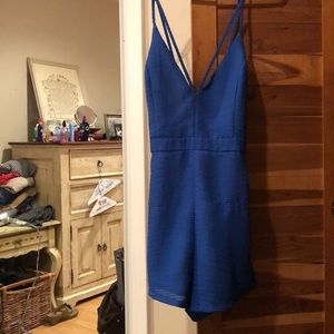 Blue Romper